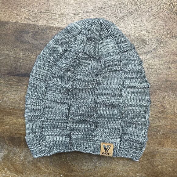 Vgogfly Other - VGOGFLY Mens Slouchy Beanie Hat Adult One Size Knit‎ Fleece Lined Warm Winter